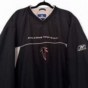 Vintage Atlanta Falcons embroidered windbreaker jacket size XXL